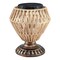 Desk Lamp Rattan Woven Solar Powered Eye-Caring Adjustable Reading Night Light